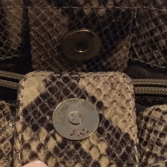 Michael Kors Snake Print Bag - Picture 7 of 14